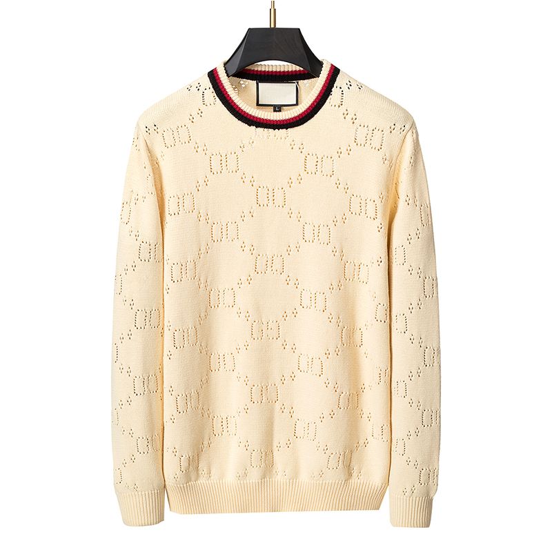 designerski sweter męskie kobiety senior klasyczny Wyprzewodnikowy jesień zima Wysoka jakość Keep Walk wygodna moda luksusowy pullover