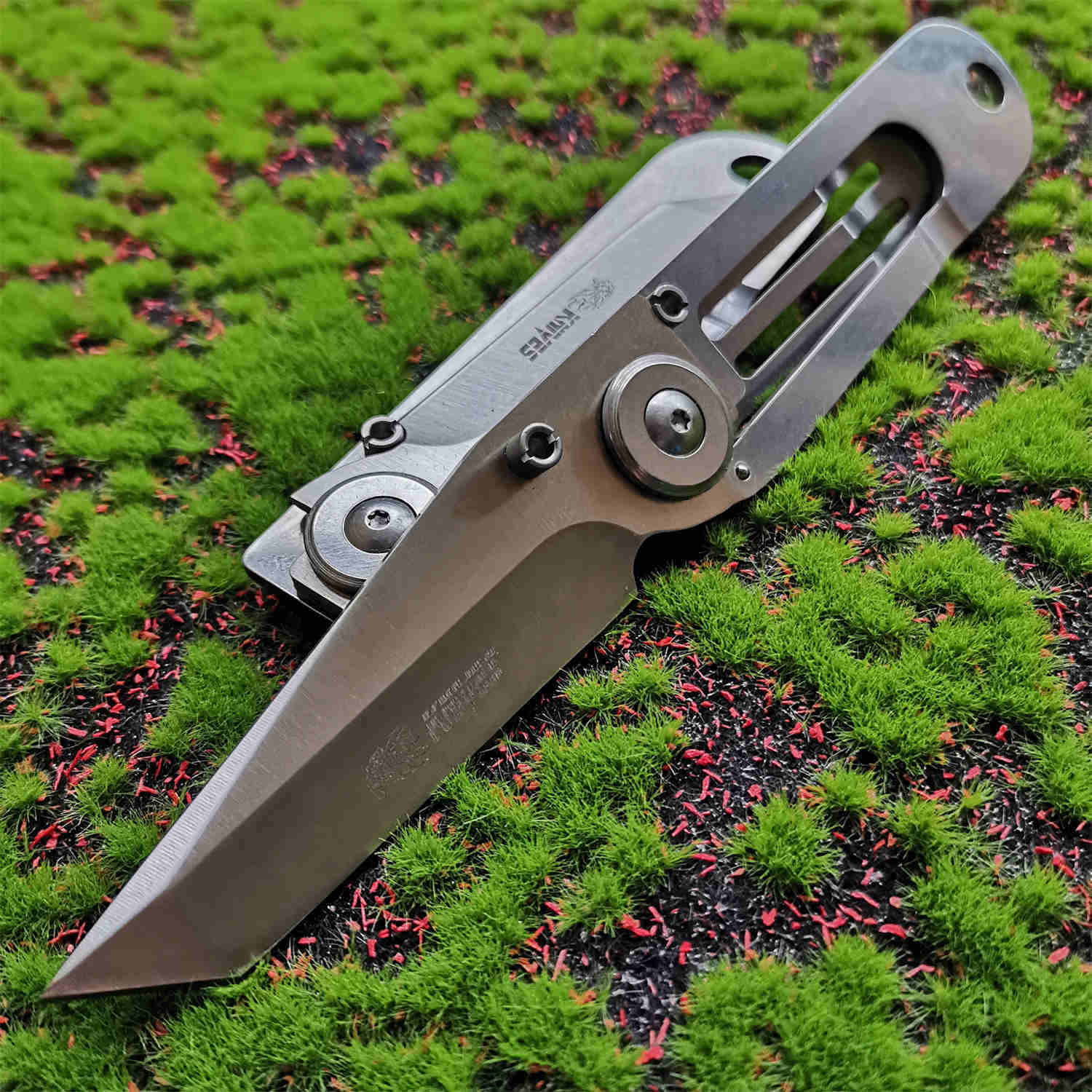 Outdoor Folding Knife High Hardness 8CR13 Steel Pocket Knife Camping Hunting Self-defense Tactical Knife