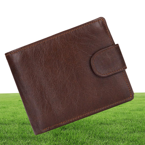 Wallets 2021 Vintage Purse Men Genuine Cow Leather Bag Male Certificate Package Short Billetera Coin Pocket Big Capacity7793336