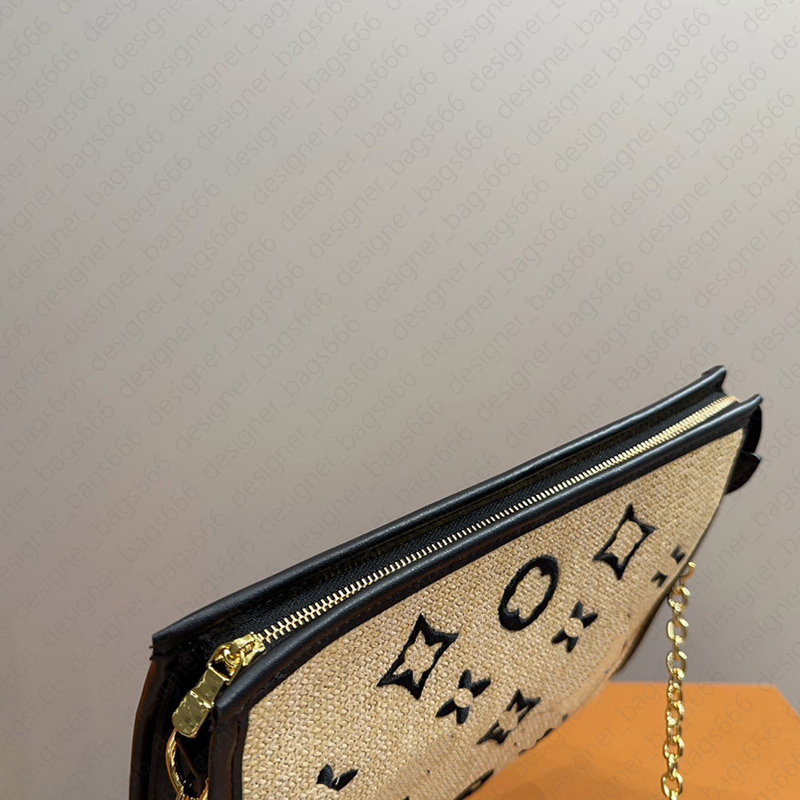 Sacchetti di sacchetti di paglia da donna designer donne sacchetti di lusso a traversa lavaggio da sole borse intrecciate borse a spalle floreali borse da catena borse da clutch lady clutch borse ascella