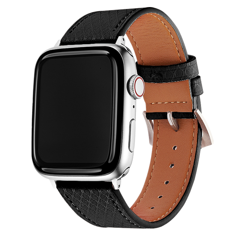 Fashion Pu Leather Design Smart Watch Band Straps For Apple Watch Band Ultra 38mm 40mm 41mm 44mm 45mm IWatch Band Series 8 9 4 5 6 7 Men Women Armband