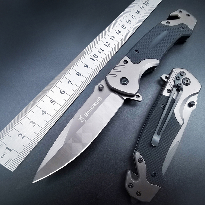 Piękny i praktyczny składany nóż na zewnątrz przenośna samoobrona noża noże