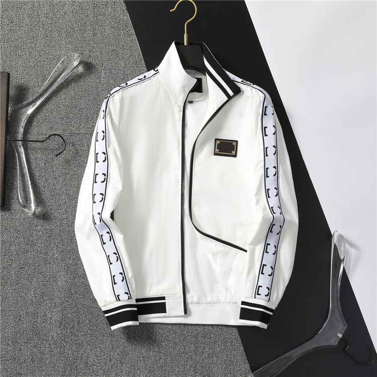 Jaqueta de designer masculina primavera outono casacos moda jaquetas esportes blusão casual zíper homem outerwear roupas M-XXXL