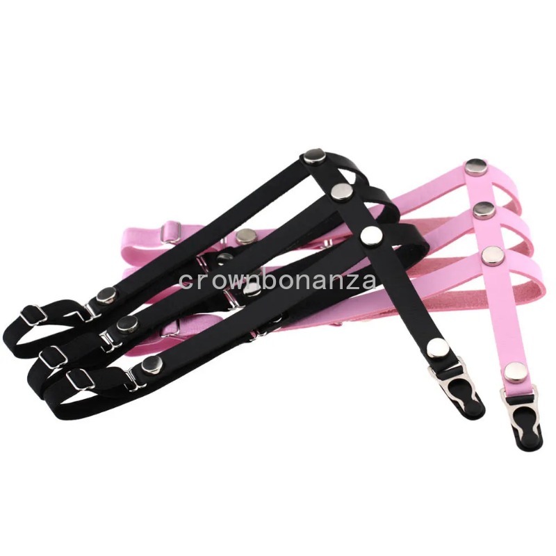 Sexy Gothic Leg Harness Garter Suspenders Belt Leg Ring Multilayer Stockings Garter for Women Fashion Jewelry