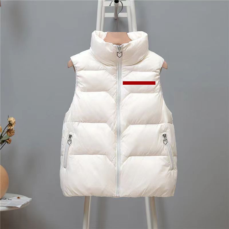 Femmes Down Parkas Puffer Vest Veste Femme Vestes Sans Manches Manteau Designer Printemps Automne Manteaux Manteaux Coupe-Vent Puffer Vest Women Cropped S-2XL