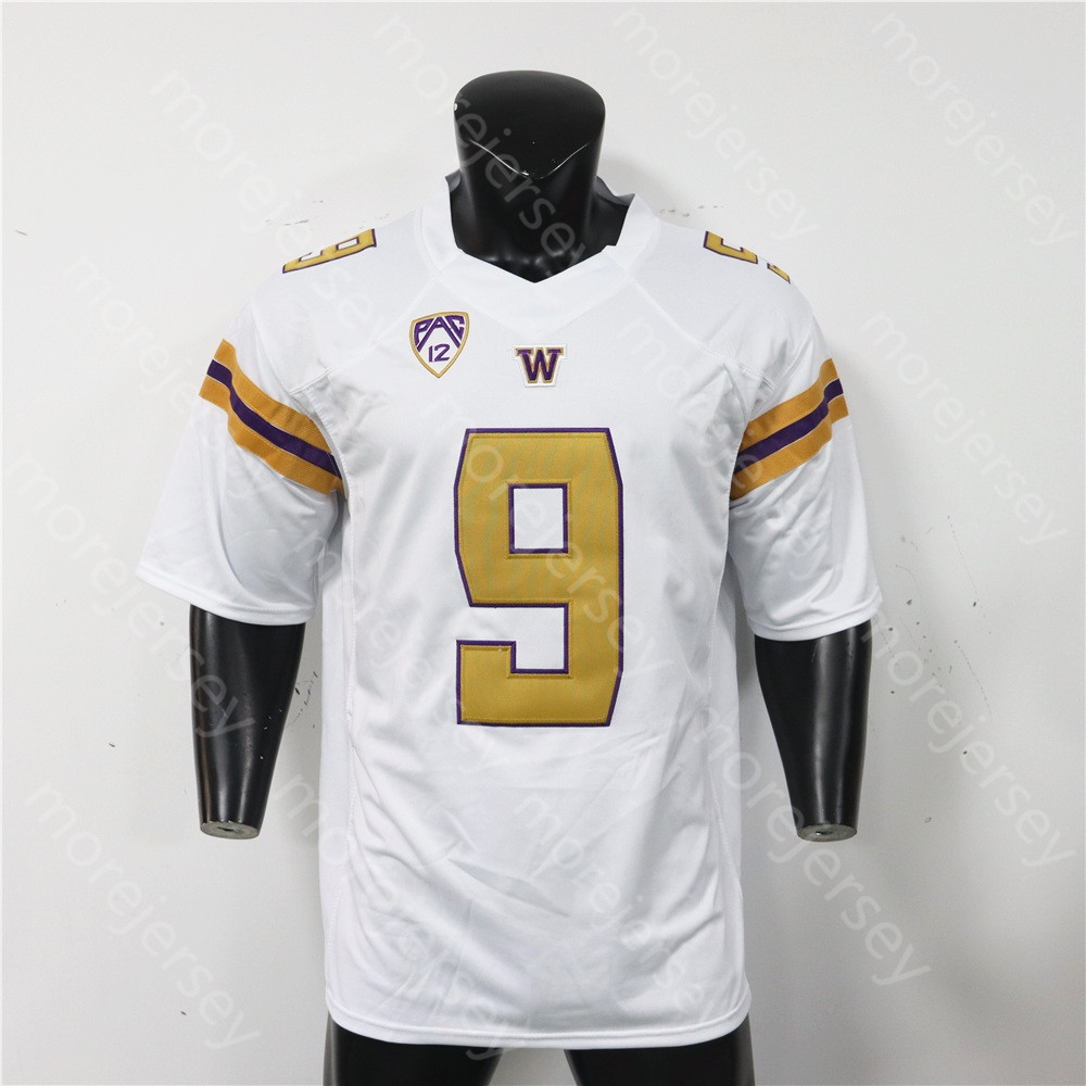 Maillot de football des séries éliminatoires Sugar Bowl des Huskies de Washington 2024, NCAA College Michael Penix Jr. Rome Odunze Jalen McMillan Will Nixon Edefuan Ulofoshio Bernard