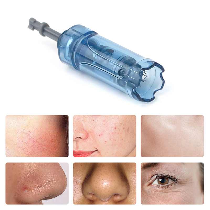 Dr. Pen A9 A8S M8S Cartuchos de agujas Cartuchos de bayoneta 12 18 24 36 42 Nano 3D Aguja MTS Micro Skin Needling Compatible Dr Pen Reemplace las agujas de microagujas para tatuajes