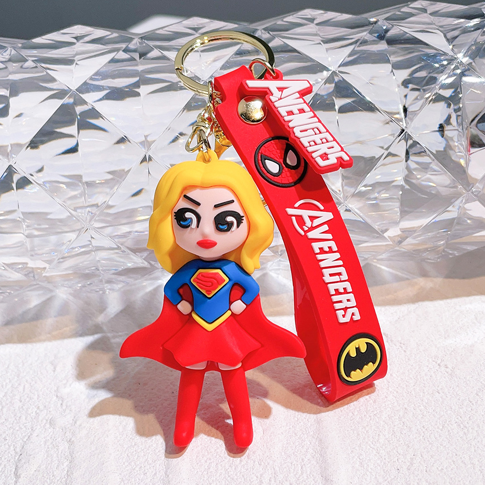 Super Hero Keychain, Ful Girl, Joker Keychain, Suicide Squad, Doll Pendant Wholesale