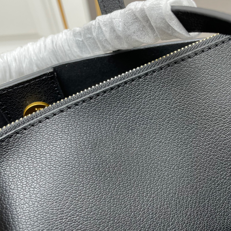 The tote bag designer bag black YLS shoulder bag handbag shopping bag travel shopper totes purses Large Capacity Purse Satchels Bag Soft Leather clutch bags bolso