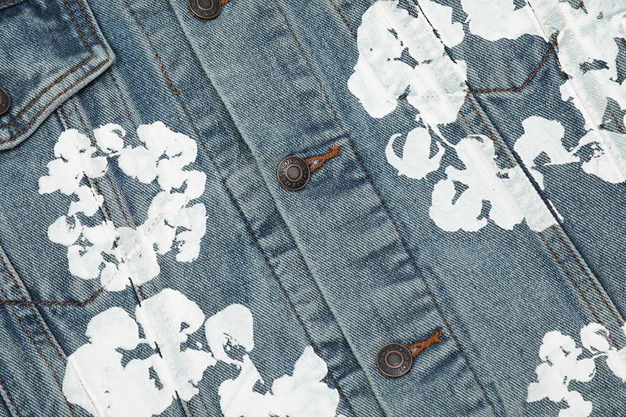Giacca di jeans Jeans Capispalla stampati in cotone Suprior Moda uomo Cappotti jeans di alta qualità Capispalla casual Top