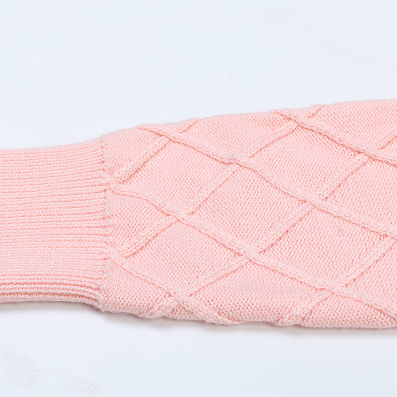 829 2023 Autumn Women Sweter długi rękaw V Różowy biały koraliki kardigan marka w paski w paski białe damskie mingmo