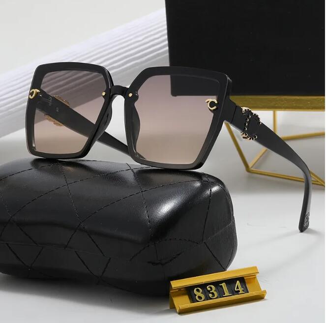 2023 Дизайнерские солнцезащитные очки для женщин и мужчин, модный стиль, квадратная оправа, летние поляризационные солнцезащитные очки, классический ретро, 7 вариантов цвета в коробке
