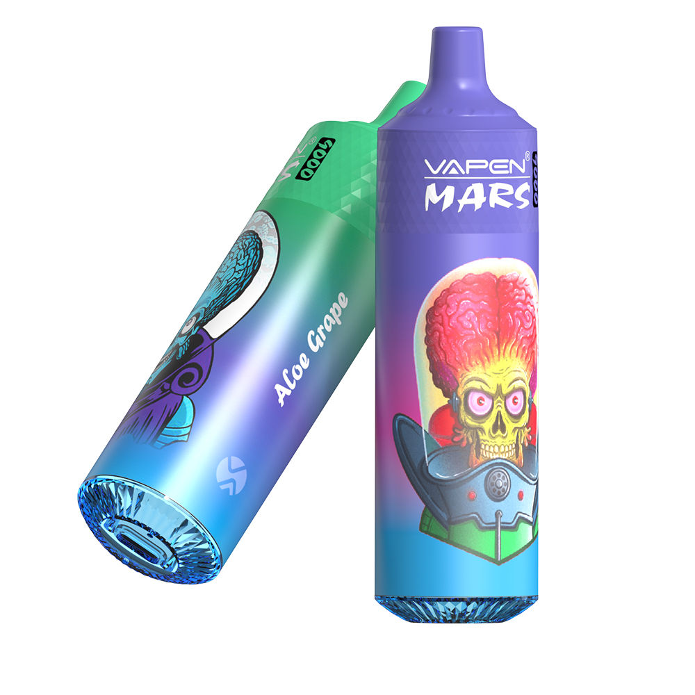 オリジナルのVapen Mars Tornado 9000 Puffs使い捨てEタバコ蒸気18mlメッシュコイル600mAhバッテリー0％2％3％5％充電式電子シガ