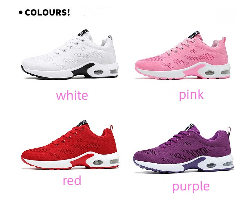Large size light Women Tennis Shoes Breathable Woman Sports hike Shoes Fashion lady Casual Walking Shoes Outdoor Sneakers Soft Flats Shoe designer shoes item 814