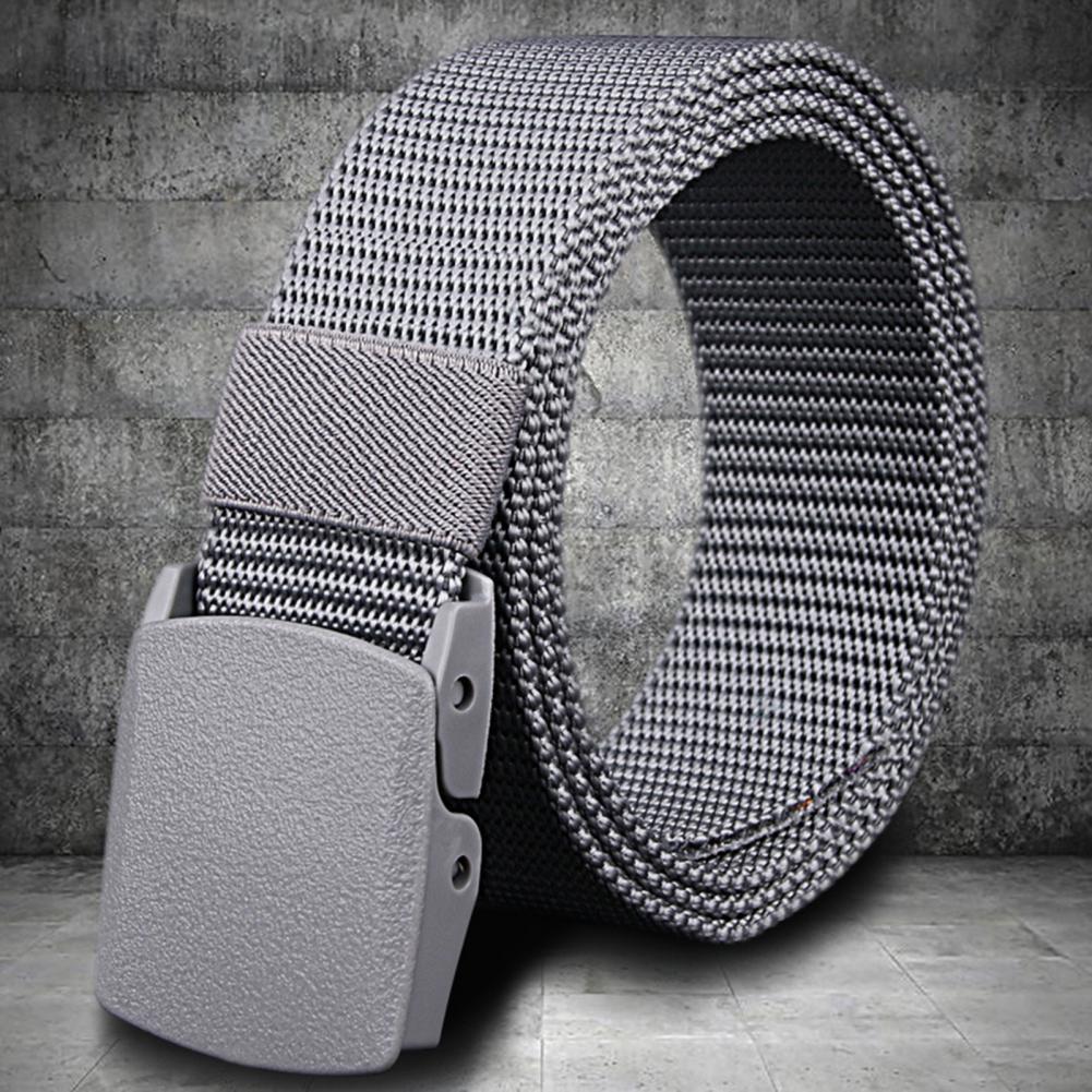 Ceinture militaire en Nylon pour hommes, 125cm, boucle exquise réglable, légère, assortie à tout, taille tactique de voyage en plein air