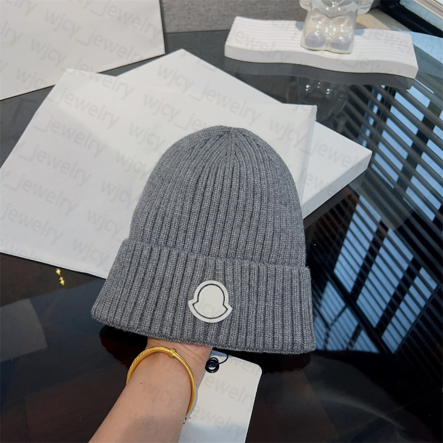 Winter Knitted Beanie Hat Cap Designer Skull Caps Solid Letter for Man Woman Casual Hats Top Quality Dome Breathable