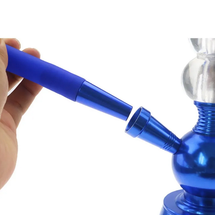 Liga de alumínio conjunta adaptador portátil conector titular filtro tubo cigarro para diâmetro 12mm narguilé shisha mangueira de silicone acessórios para fumar