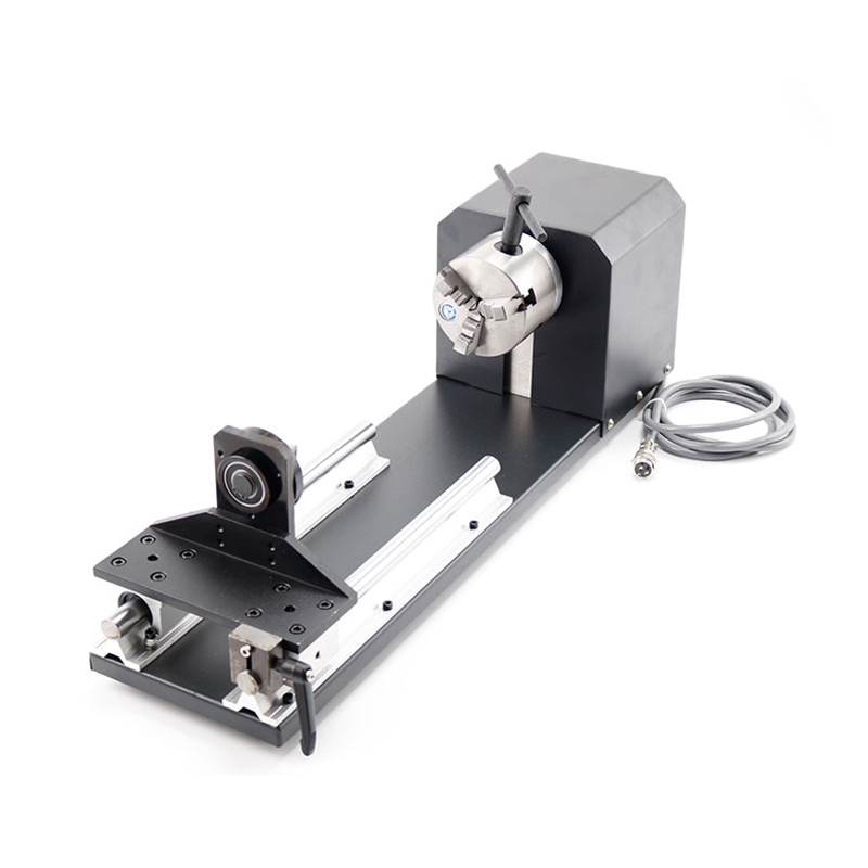 Universal Chuck Type And Rolling Type Slide Rotary Forth Axis For Fiber Co2 Laser Engraving Cutting Machine Cutter Engraver Use