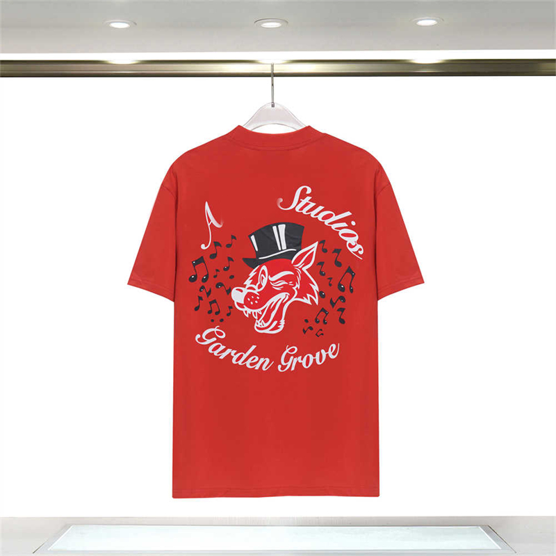 мужская дизайнерская футболка одежда пальмы дизайнерские рубашки женские футболки Мода аэрозольная краска граффити пара с короткими рукавами главная улица свободный бренд Tide Crew Neck Letter02