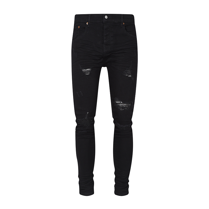 Novos homens jeans buraco luz azul cinza escuro itália marca homem calças streetwear denim magro em linha reta motociclista qualidade superior 30-40