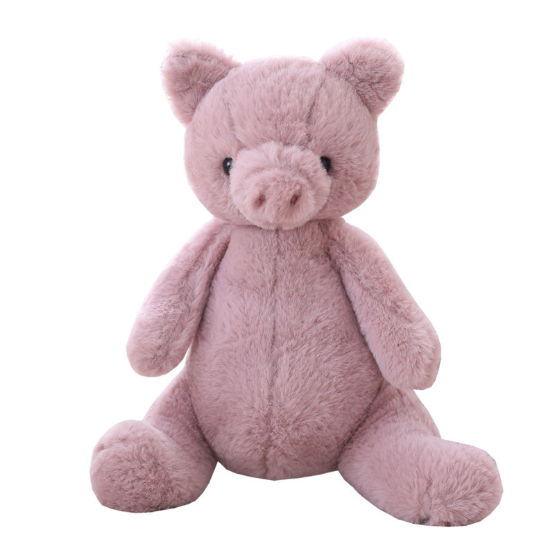 Petite poupée animale mignonne et potelée, dinosaure, peluche douce, panda apaisant, jouet pour garçon et fille, petit cochon, petit cadeau