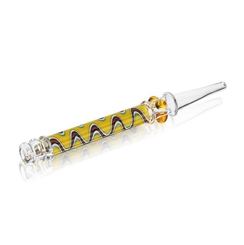 Nouveau Style Coloré Perruque Wag Fumer Verre Huile Rigs Filtre Embouchure Porte-Cigarette Quartz Conseils Pipes Waterpipe Bubbler Bong Pipes À La Main Ongles Tube DHL