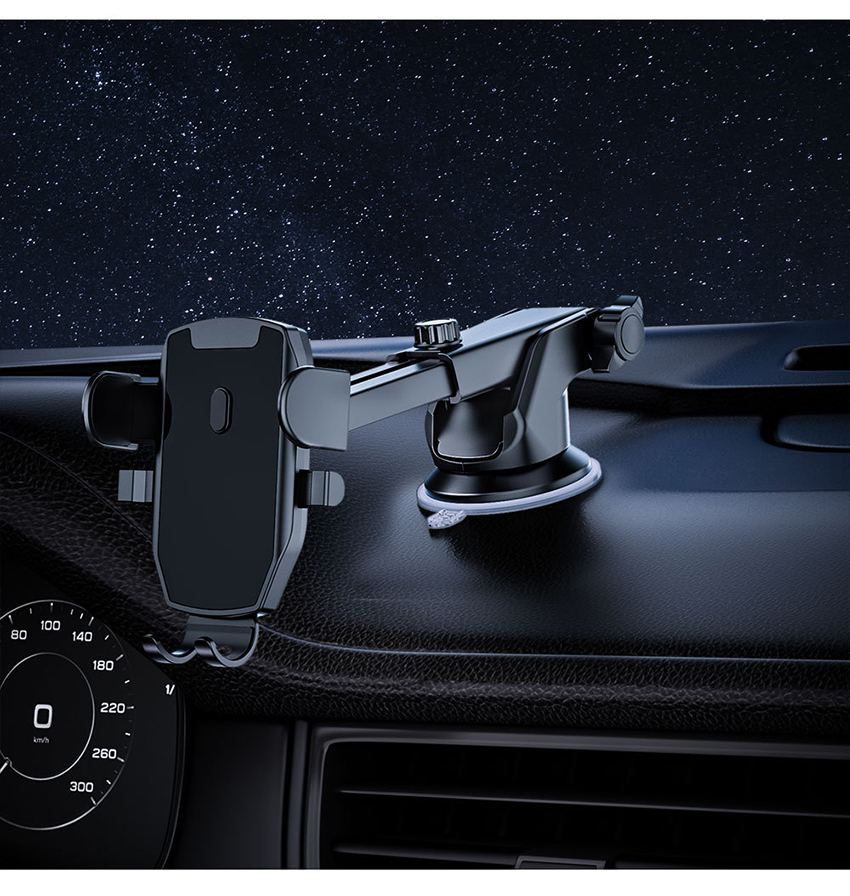 Sucker Car Phone Holder Mount Stand GPS Telefon Mobile Cell Support For Xiaomi Huawei Samsung