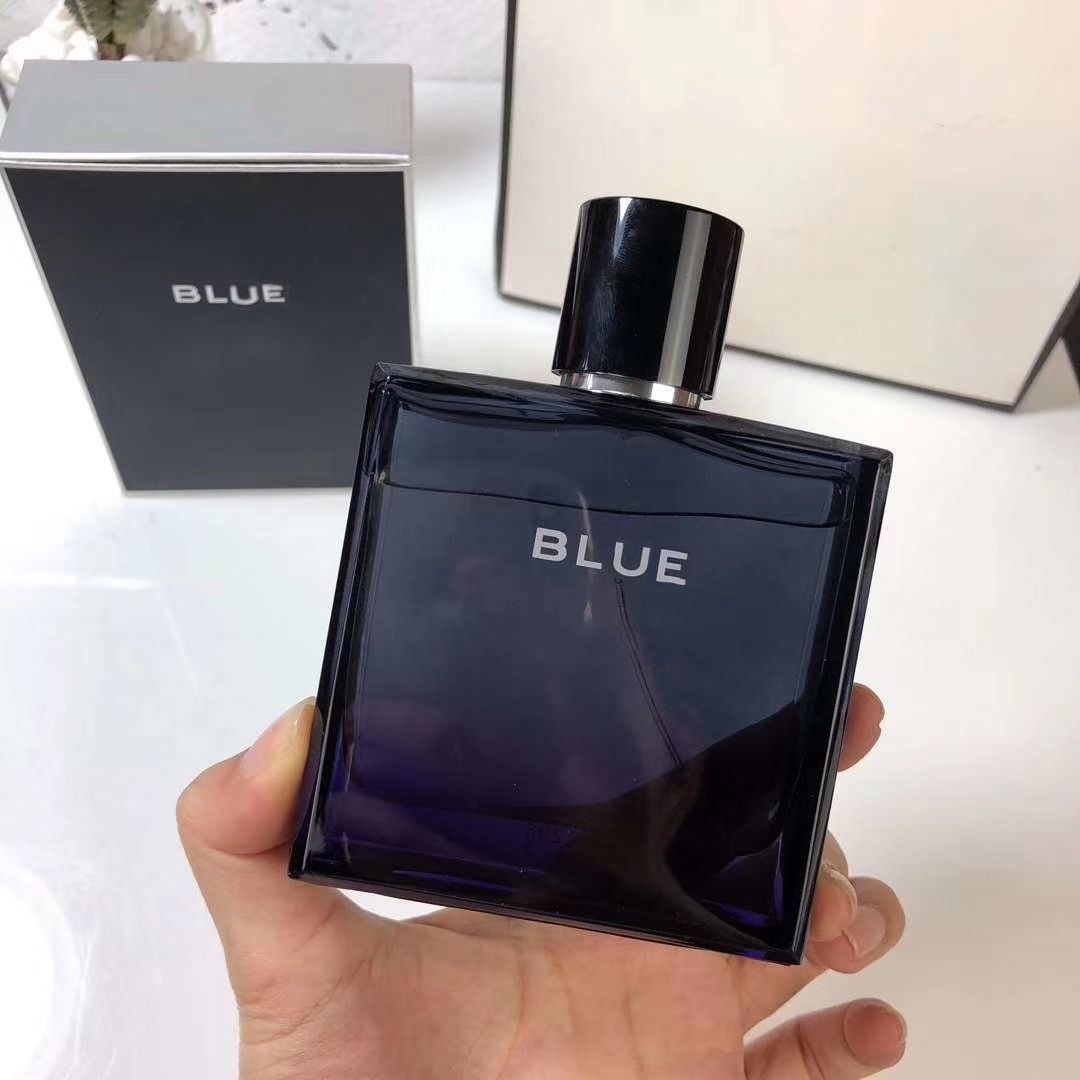 100ml 3.4Fl.oz Bleu De parfum parfum EDP vaporisateur bonne odeur longue durée bleu homme Cologne vaporisateur célèbre marque livraison rapide