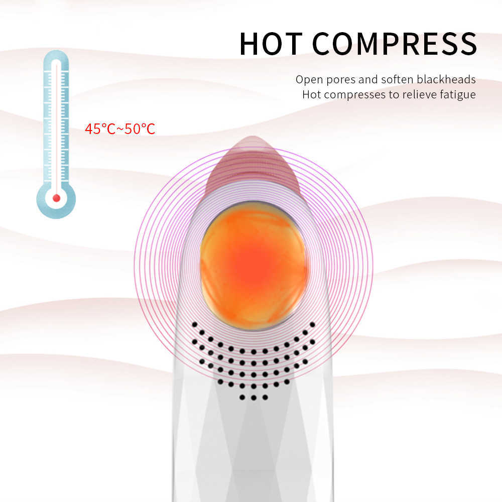 Dispositivos de cuidado facial Removedor de espinillas faciales Limpiador de acné eléctrico Masajeador Punto negro Manchas de vacío Limpiador de poros Máquina Belleza de la piel 230915