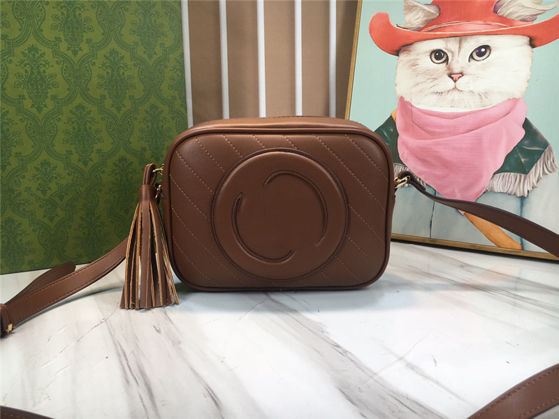 Concepteur de luxe Blondie petit cuir rouge style 742360 sac en cuir gland sac à bandoulière 7A meilleure qualité