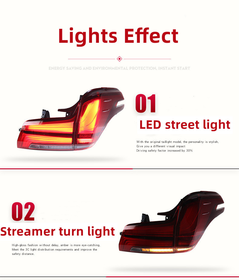 Auto Rückleuchten Für Toyota Alphard LED Rückleuchten Vellfire 30 serie 20 15-20 22 LED Straße Licht Streamer blinker Lampe