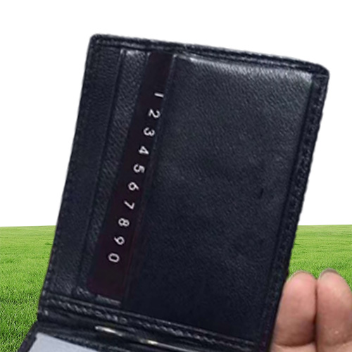 Carteira para cartões de crédito carteira mens em couro genuíno de alta qualidade com carteira com suporte para cartão de cartão de clipe bifold bifold handlave 4998768