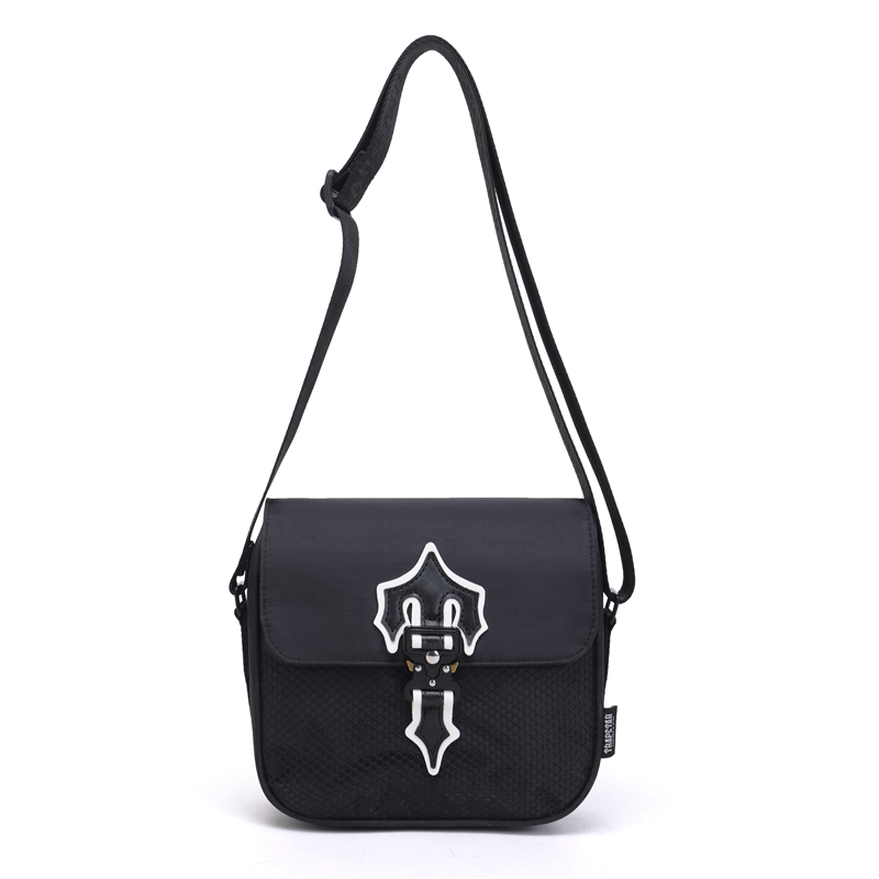 Trapstar men crossbody bag Luxury messager bags designer nylon Shoulder Bags Casual outdoor Trendy shoulder bag black purse cross body bag Simple workwear canvas