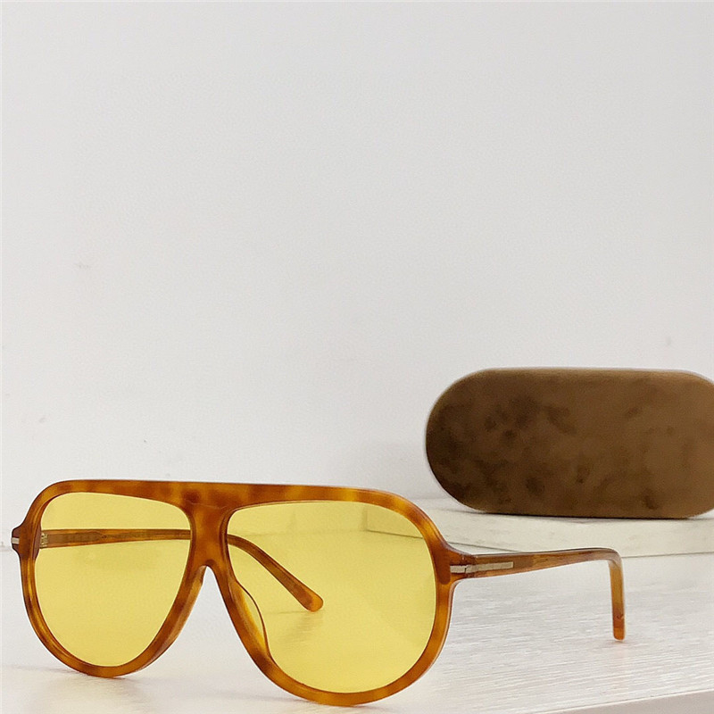 Novo design de moda óculos de sol piloto 0998 armação de acetato estilo simples e popular versátil ao ar livre óculos de proteção uv400