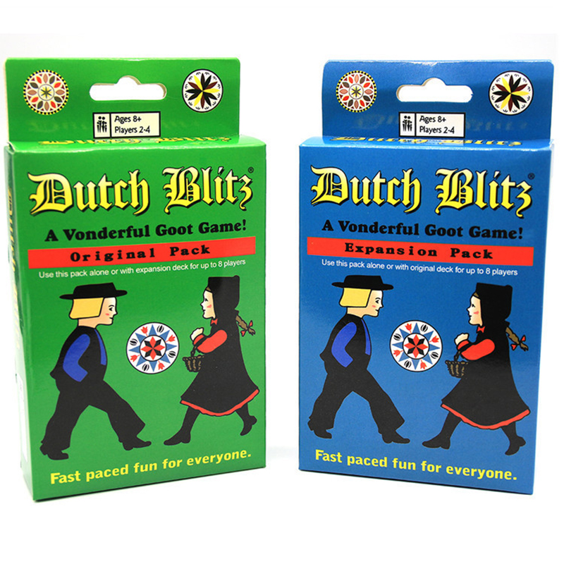 Wholesale Cheap Dutch Blitz Card Game Original and Expansion Combo Pack Fast Paced Board Game Fun for Everyone Great Family Game Combine Packs to Play