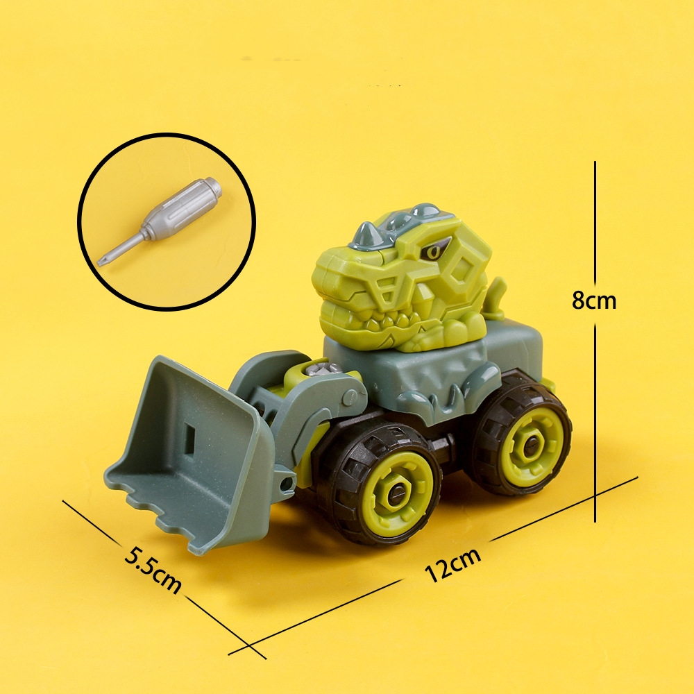 Dinosaur Buil Block Kararting Suit Block Truck Lepins Model Toy Zestaw Dinosauri Rex Block Transport Pojazd jurajski światy dinozaurowe zabawki dla chłopców świąteczne prezenty