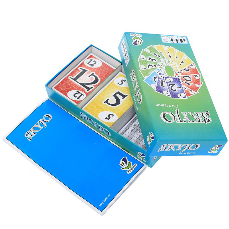 Vente en gros pas cher SKYJO par Magilano le jeu de cartes divertissant pour les enfants et les adultes soirée de jeu de société en famille