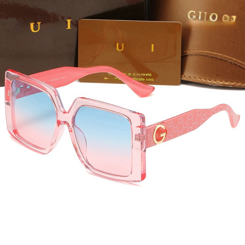 Дизайнерские солнцезащитные очки Новая международная мужская и женская мода уличная съемочная сеть красные повседневные солнцезащитные очки