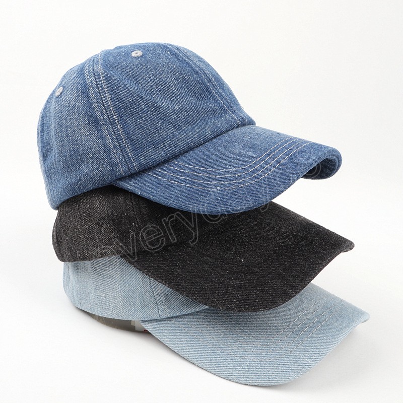 Gorra de béisbol de vaquero Unisex, gorra informal de otoño con Cierre trasero para hombres y mujeres, pantalones vaqueros para deportes al aire libre, gorras de Hip Hop, sombreros para el sol, estilo y2k