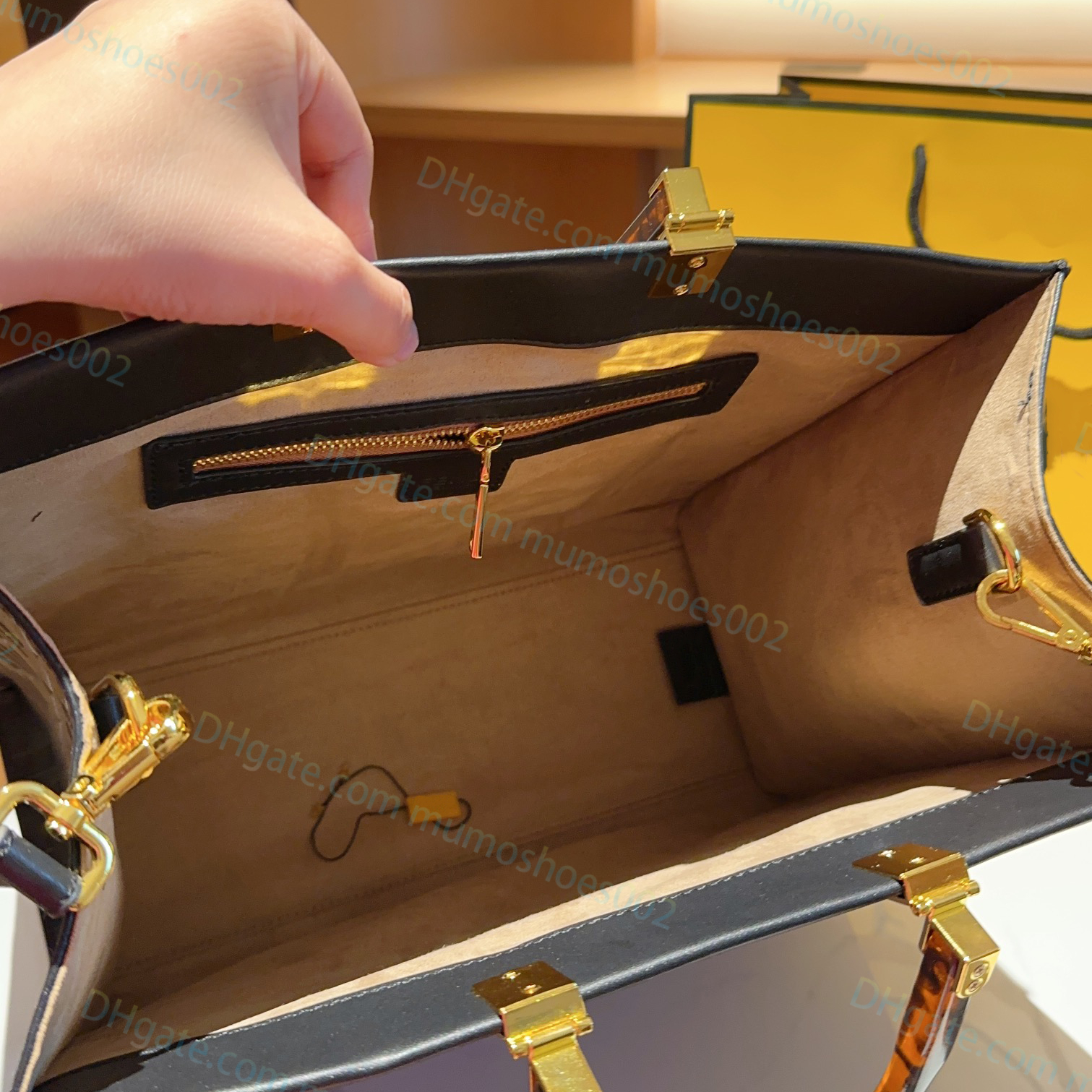고급 선샤인 가방 토트 디자이너 숄더백 절묘한 핸드백 세면류 파우치 소 가죽 겨드랑 가방 개인 크로스 바디 사교계 토트