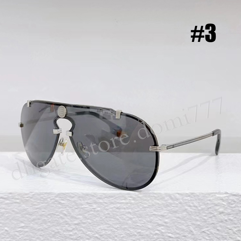 Fashion Metal Frame Windproof Eye Protection Sunglasses Goggles for Women or Men with Box