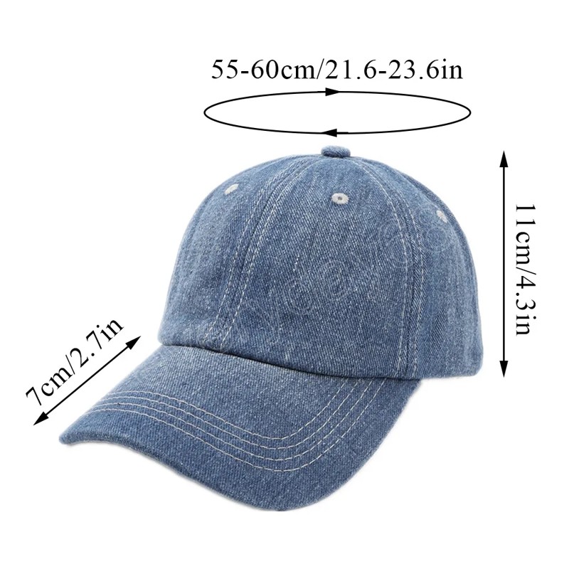 Unisex Cowboy Baseball Cap Herbst Casual Snapback Hut Für Männer Frauen Outdoor Sport Denim Jeans Hip Hop Caps Sonnenhüte y2k Stil