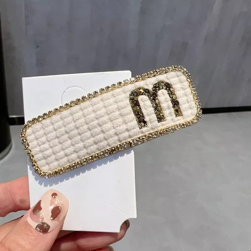 Korea Stil Glänzenden Strass Metall Designer Haar Clips Für Mädchen Mode Einfache Haarnadeln Mädchen Grips Schmuck Haar Zubehör