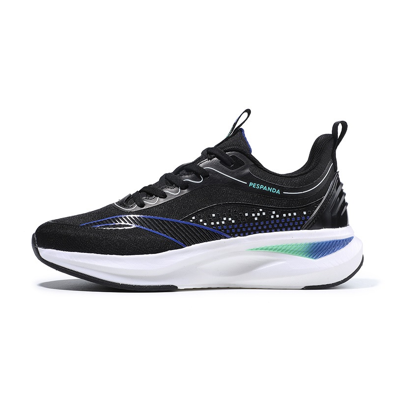 Scarpe sportive 2023 Nuova ammortizzazione posteriore Scarpe da corsa leggere Rete traspirante Coppia Sneakers Moda sfumata Uomo Donna Calzature A07