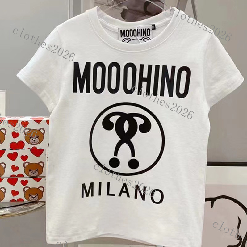 Designer T-shirts Baby Kinderen dames herenkleding Jongens Meisjes Zomer Luxe merk T-shirts Kinder T-shirts Kid Ontwerpers Top Tees Klassieke Letter Bedrukte kleding 90-5XL