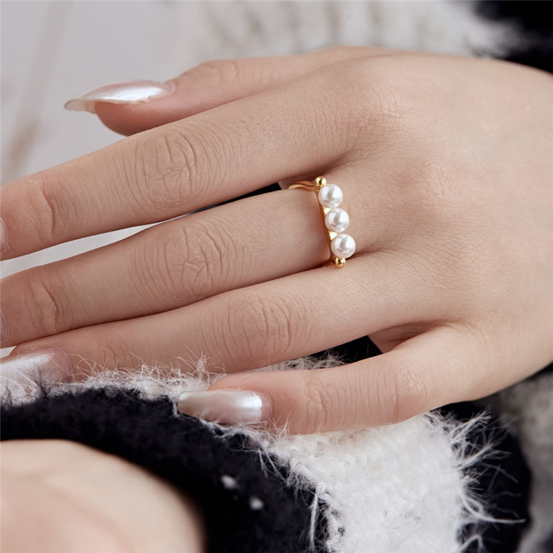 luxe shell zoetwaterparel designer ringen voor vrouw 925 sterling zilver 5A zirconia diamanten hart gouden ring dames sieraden geschenkdoos opening verstelbaar
