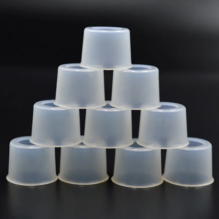 Emballage individuel Couvercle de l'embout buccal Pods Drip Tip Couvercle de capuchon de test en silicone souple Testeur d'embout en caoutchouc pour kit de système de pods Vente en gros