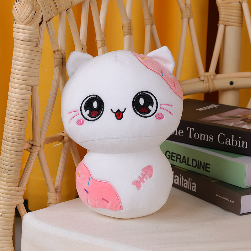 Cross Border Hot Selling Série de cogumelos fofos Animal Plush Toys Cute Rabbit Panda Decoração de brinquedos de pelúcia