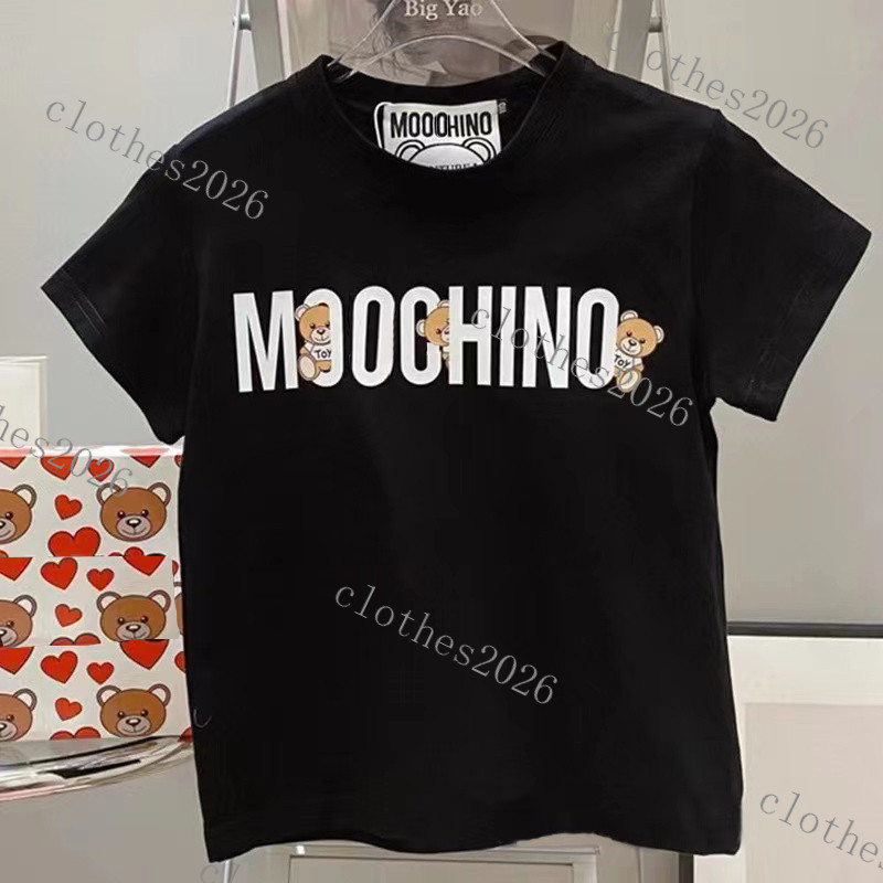 Designer T-shirts Baby Kinderen dames herenkleding Jongens Meisjes Zomer Luxe merk T-shirts Kinder T-shirts Kid Ontwerpers Top Tees Klassieke Letter Bedrukte kleding 90-5XL