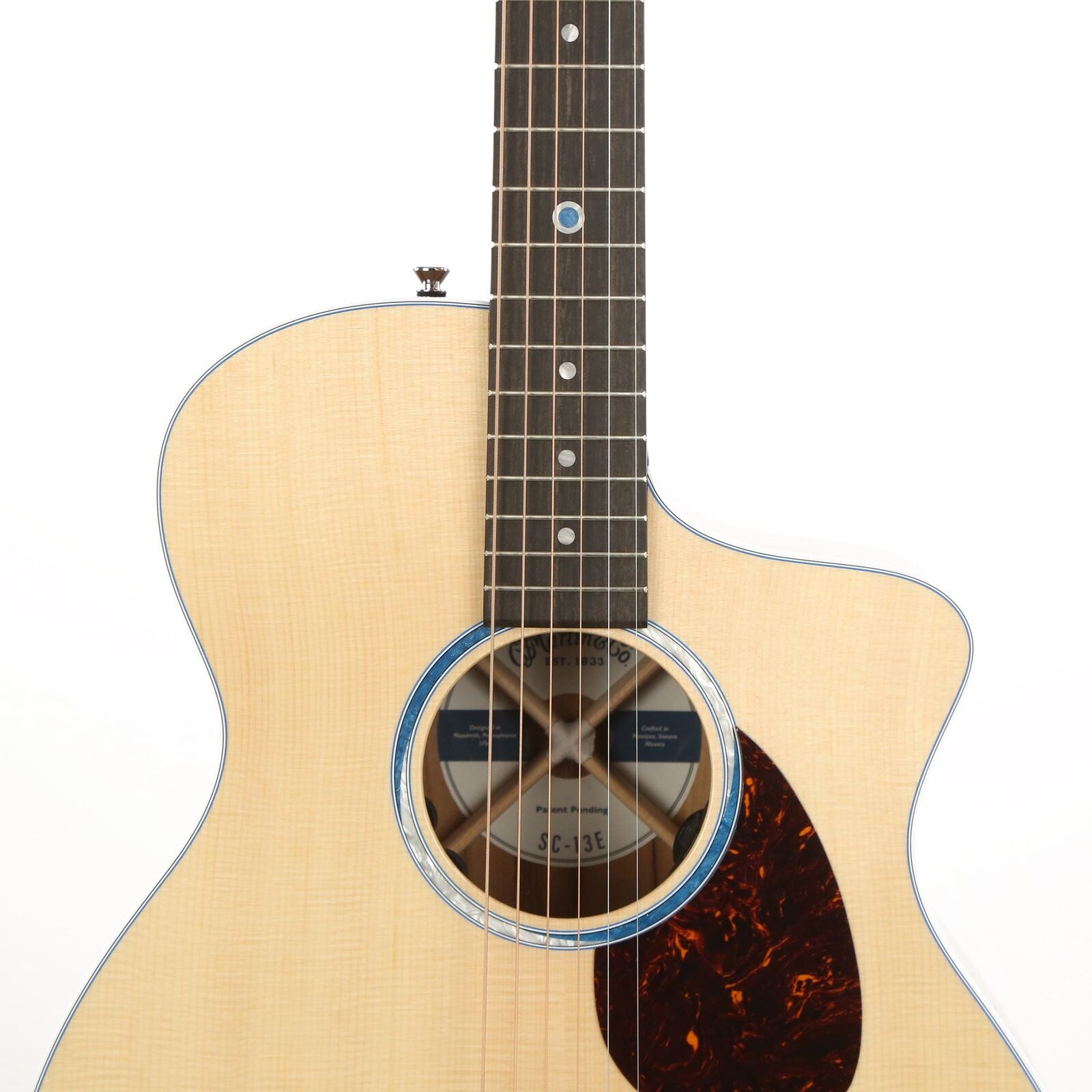 Samma av bilderna SC-13E Acoustic-Electric Natural Guitar